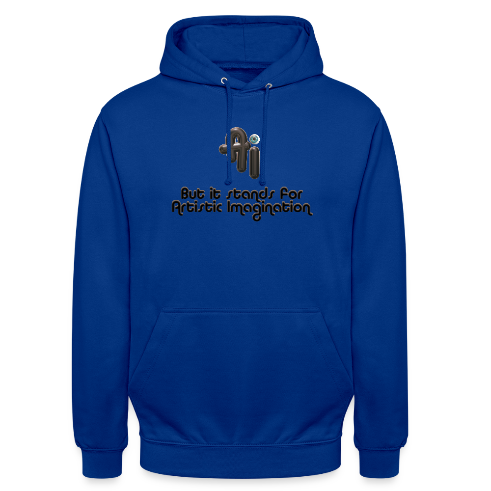 Artistic Imagination Hoodie - bleu royal