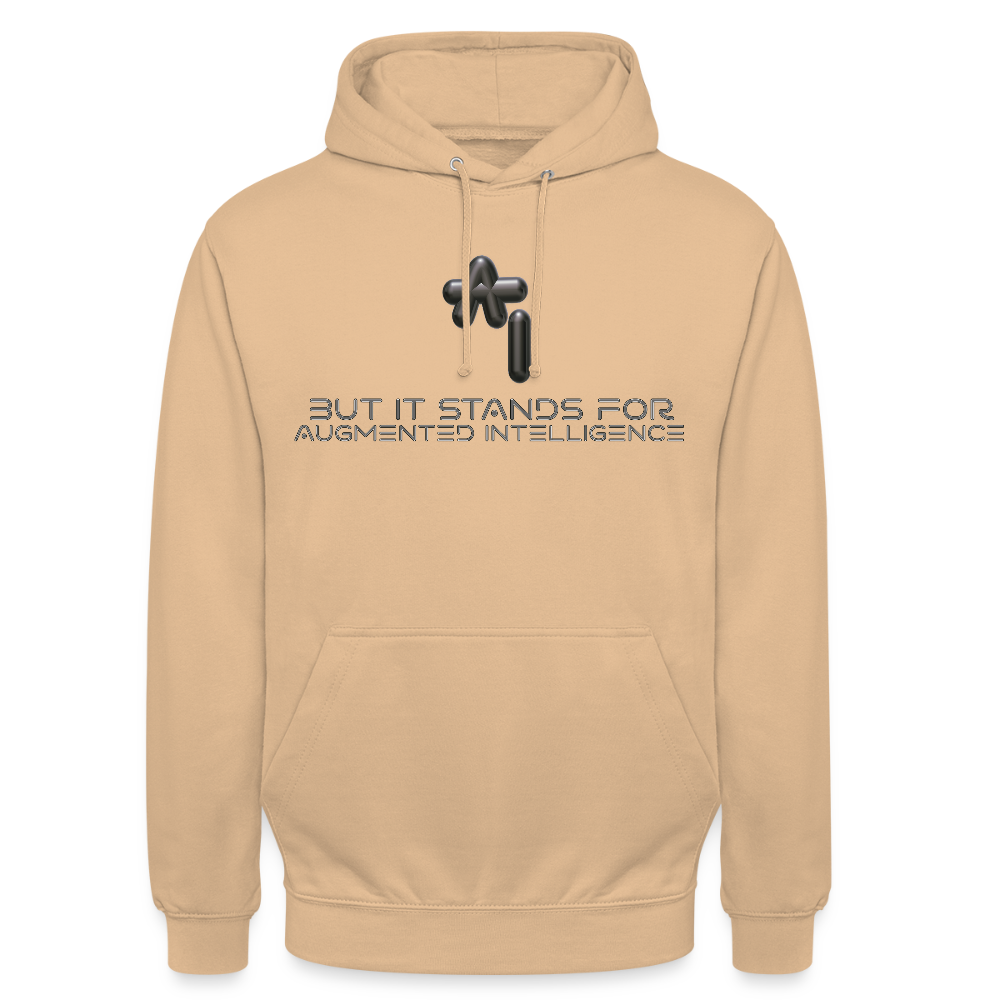 Augmented Intelligence Hoodie - pêche