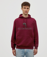 Augmented Intelligence Hoodie - bordeaux