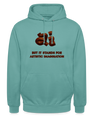 Artistic Imagination II Hoodie - turquoise pastel