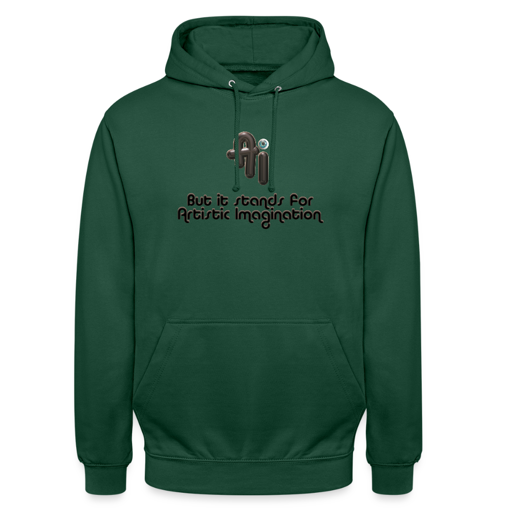 Artistic Imagination Hoodie - vert bouteille