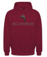 Augmented Intelligence Hoodie - bordeaux