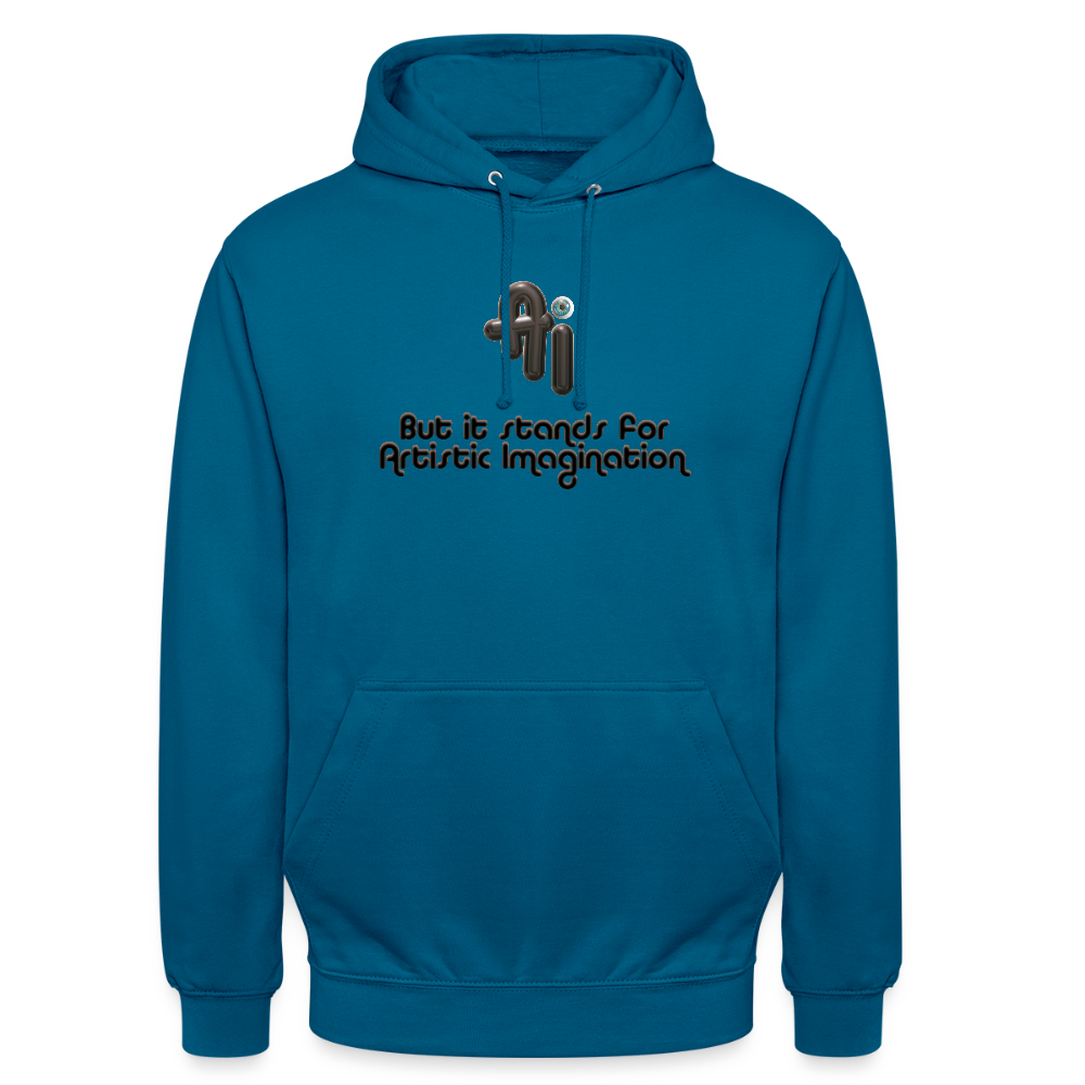 Artistic Imagination Hoodie - bleu profond 