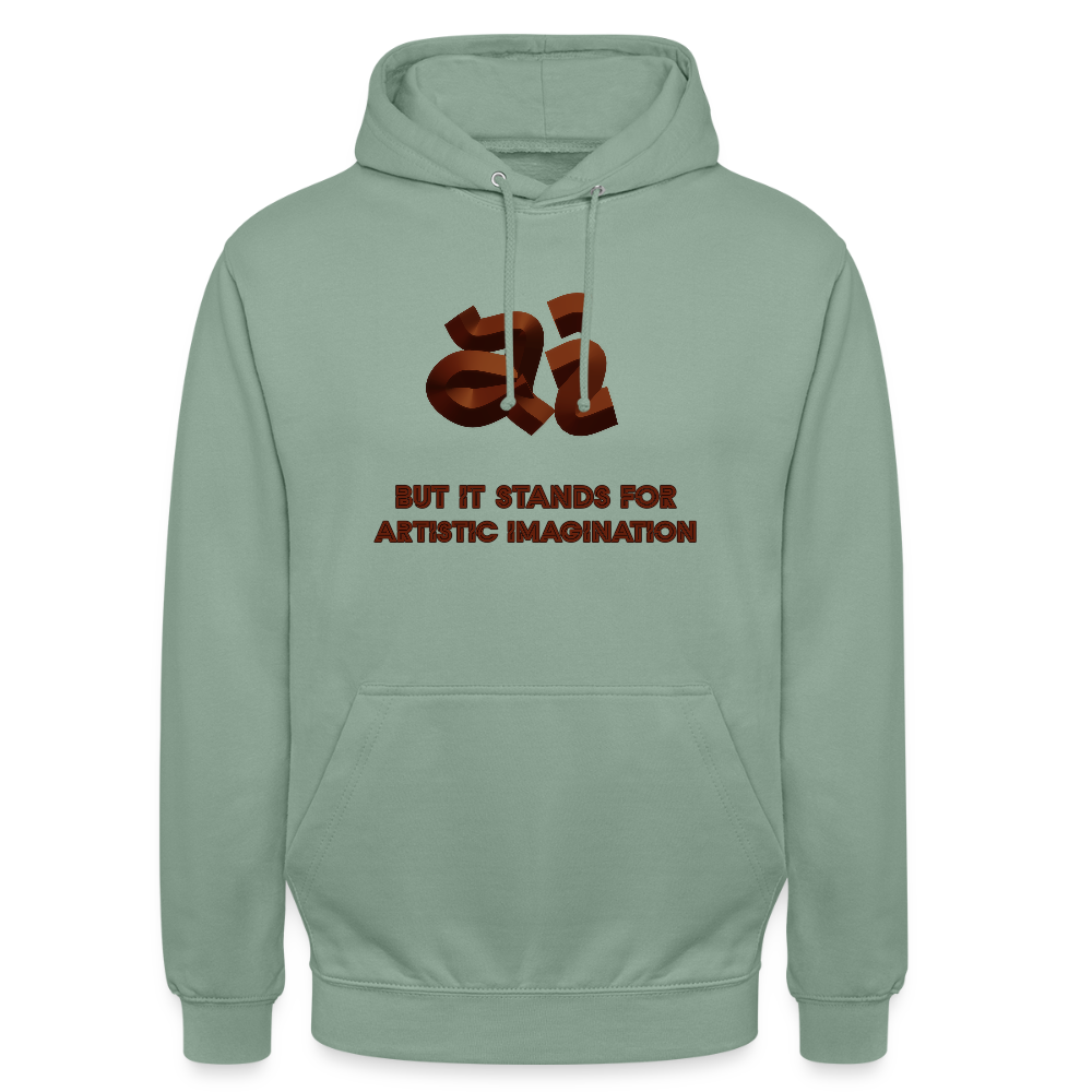 Artistic Imagination II Hoodie - vert-de-gris