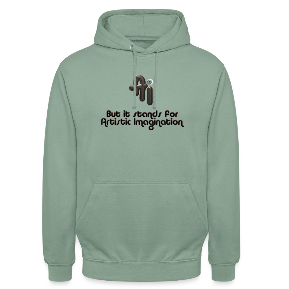 Artistic Imagination Hoodie - vert-de-gris