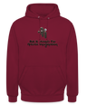Artistic Imagination Hoodie - bordeaux