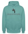 Augmented Intelligence Hoodie - turquoise pastel