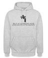 Augmented Intelligence Hoodie - gris clair chiné