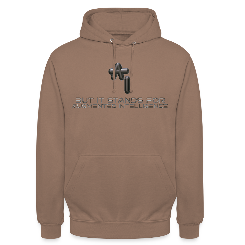 Augmented Intelligence Hoodie - moka
