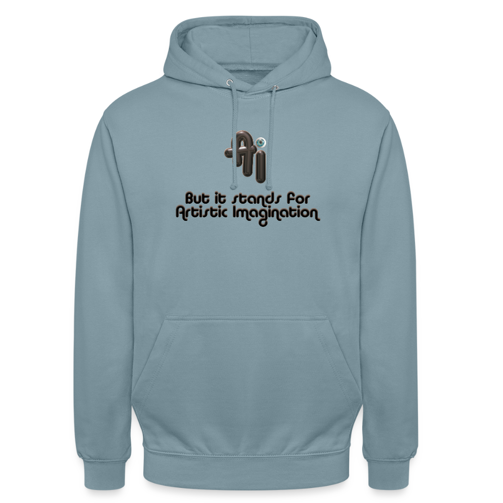 Artistic Imagination Hoodie - bleu fumée
