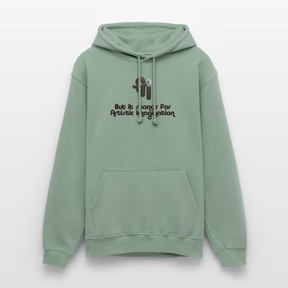 Artistic Imagination Hoodie - vert-de-gris