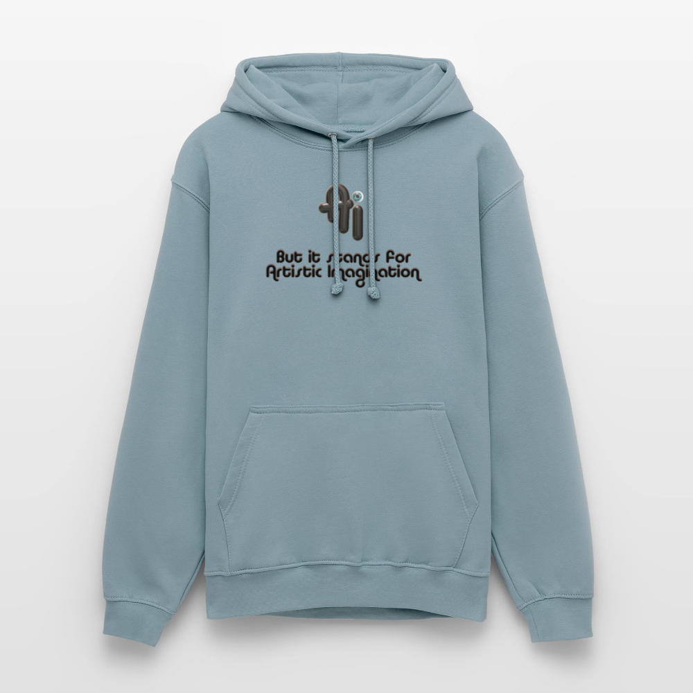 Artistic Imagination Hoodie - bleu fumée
