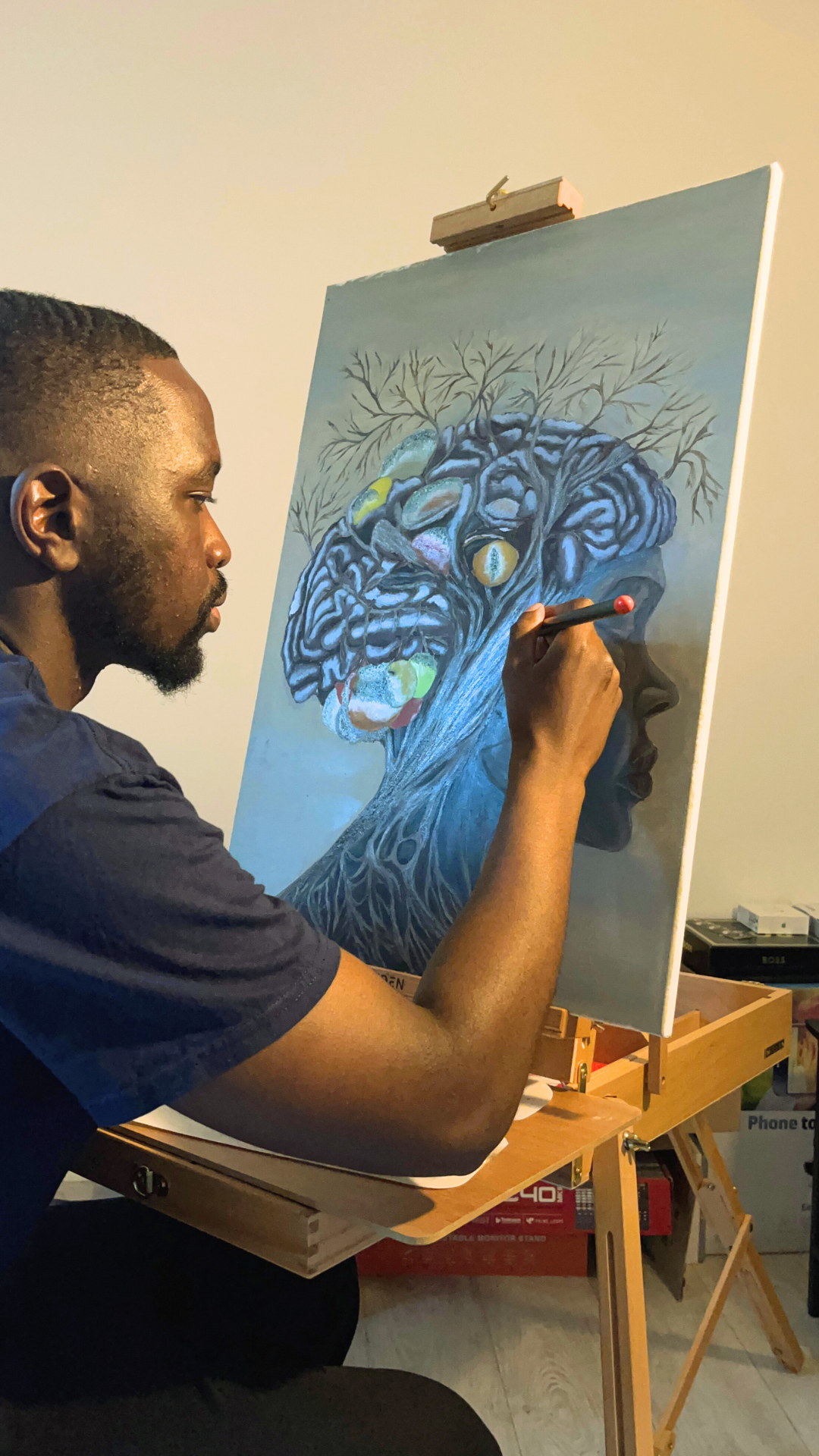 Šhema drawing "The Corrupted Mind"