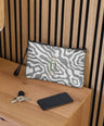 Honorability Grey Zebra Crossbody bag - Graphartixry