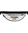 Freedom of Life Fanny Pack - Graphartixry - baseball cap, unisex pullover hoodie, graphic tees, long hooded sweatshirt, eco friendly bomber jacket, unisex denim jacket, Crossbody Bag, hard case for iPhone, rubber case for airpods, case for Samsung -  Graphartixry