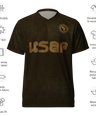USAF recycled unisex jersey from Graphartixry and features listed on the left