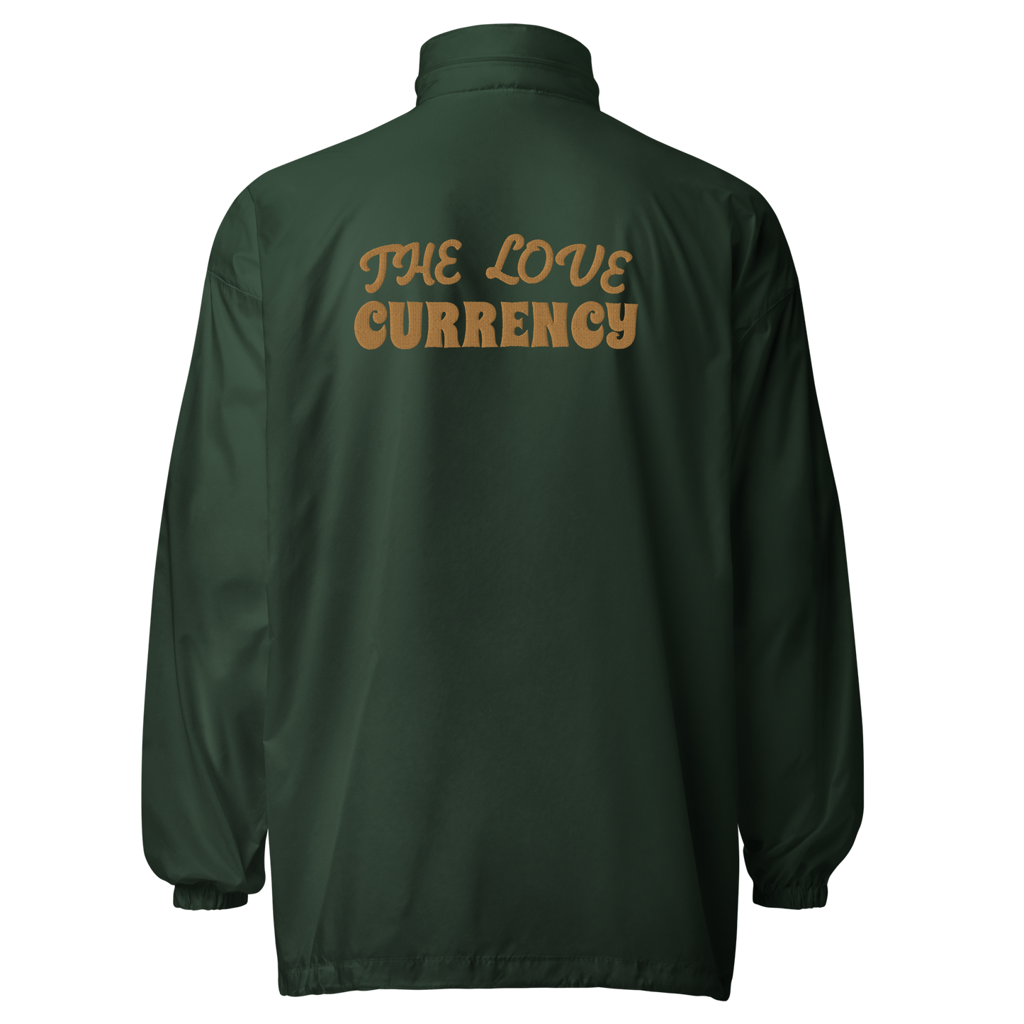 Love Currency Unisex windbreaker - Graphartixry - baseball cap, unisex pullover hoodie, graphic tees, long hooded sweatshirt, eco friendly bomber jacket, unisex denim jacket, Crossbody Bag, hard case for iPhone, rubber case for airpods, case for Samsung -  Graphartixry