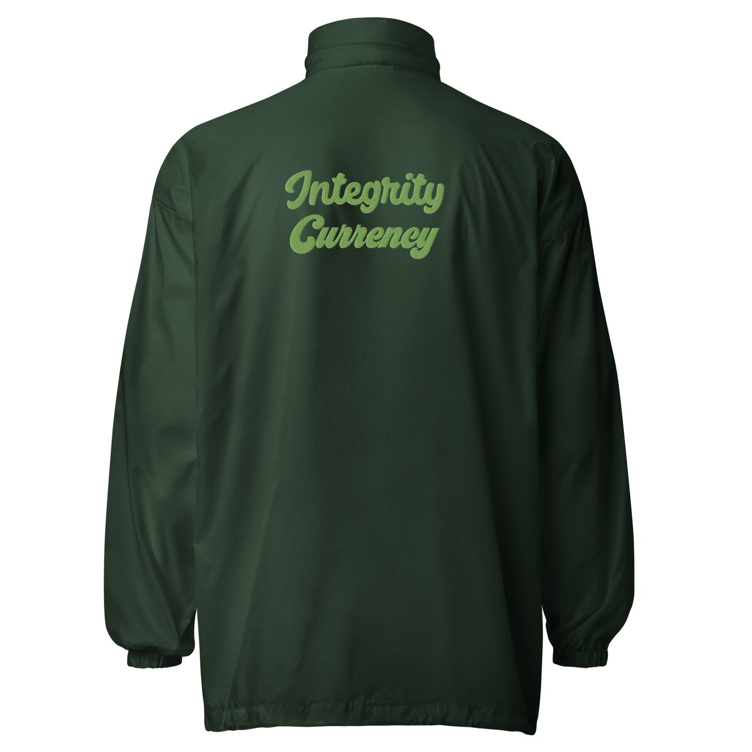 Integrity Currency Unisex windbreaker - Graphartixry - baseball cap, unisex pullover hoodie, graphic tees, long hooded sweatshirt, eco friendly bomber jacket, unisex denim jacket, Crossbody Bag, hard case for iPhone, rubber case for airpods, case for Samsung -  Graphartixry