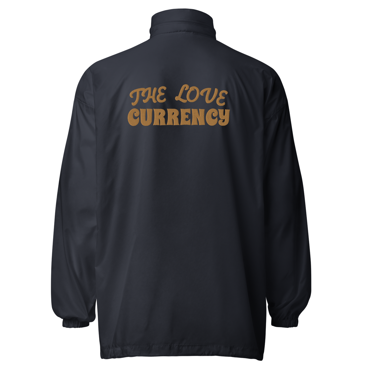 Love Currency Unisex windbreaker - Graphartixry - baseball cap, unisex pullover hoodie, graphic tees, long hooded sweatshirt, eco friendly bomber jacket, unisex denim jacket, Crossbody Bag, hard case for iPhone, rubber case for airpods, case for Samsung -  Graphartixry