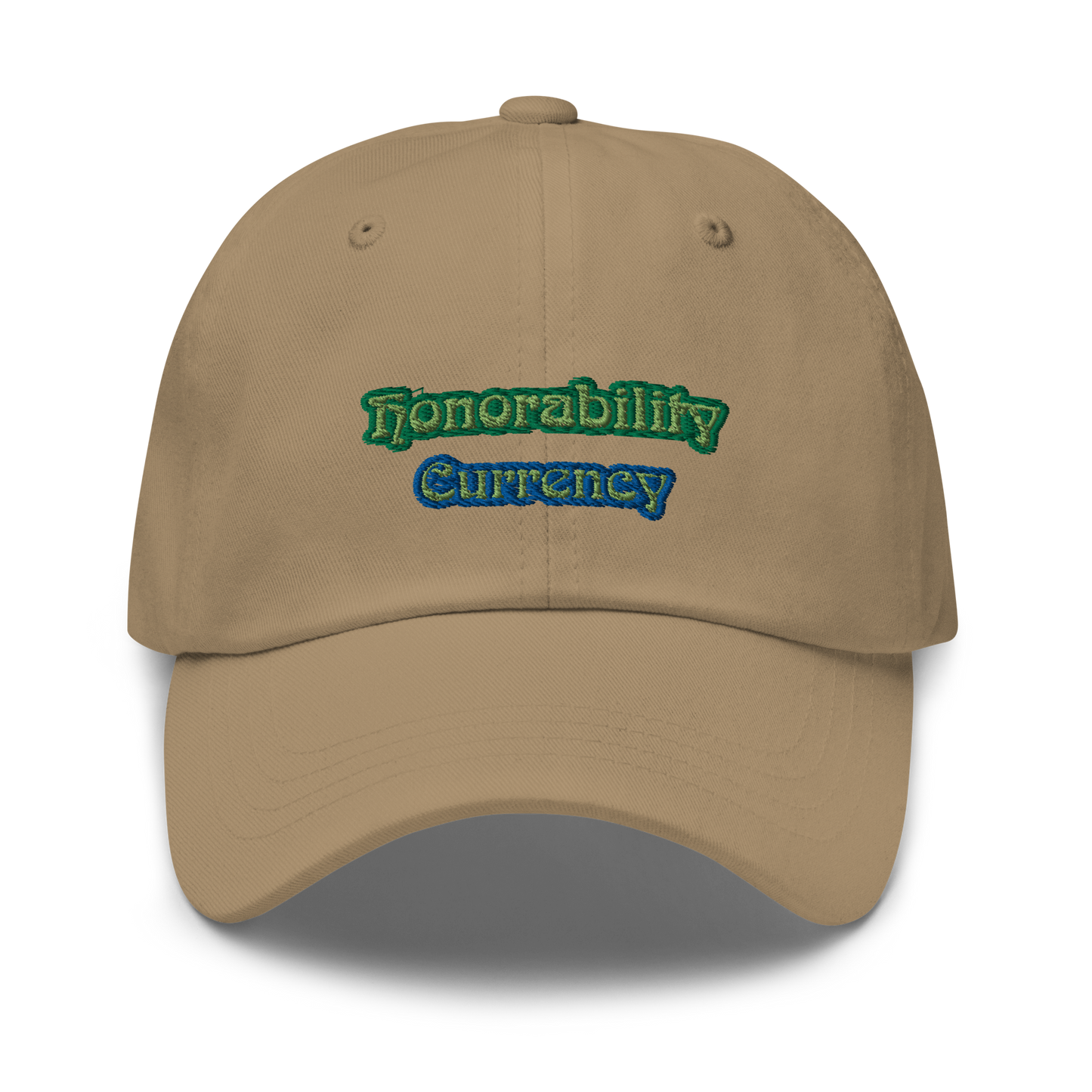 Honorability Currency Cap - Graphartixry - baseball cap, unisex pullover hoodie, graphic tees, long hooded sweatshirt, eco friendly bomber jacket, unisex denim jacket, Crossbody Bag, hard case for iPhone, rubber case for airpods, case for Samsung -  Graphartixry