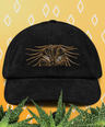 Lion Head Corduroy Cap - Graphartixry - baseball cap, unisex pullover hoodie, graphic tees, long hooded sweatshirt, eco friendly bomber jacket, unisex denim jacket, Crossbody Bag, hard case for iPhone, rubber case for airpods, case for Samsung -  Graphartixry