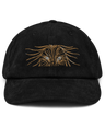 Lion Head Corduroy Cap - Graphartixry - baseball cap, unisex pullover hoodie, graphic tees, long hooded sweatshirt, eco friendly bomber jacket, unisex denim jacket, Crossbody Bag, hard case for iPhone, rubber case for airpods, case for Samsung -  Graphartixry