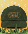 Lion Head Corduroy Cap - Graphartixry - baseball cap, unisex pullover hoodie, graphic tees, long hooded sweatshirt, eco friendly bomber jacket, unisex denim jacket, Crossbody Bag, hard case for iPhone, rubber case for airpods, case for Samsung -  Graphartixry