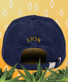 Lion Head Corduroy Cap - Graphartixry - baseball cap, unisex pullover hoodie, graphic tees, long hooded sweatshirt, eco friendly bomber jacket, unisex denim jacket, Crossbody Bag, hard case for iPhone, rubber case for airpods, case for Samsung -  Graphartixry