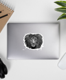 Lion Head Bubble-free stickers