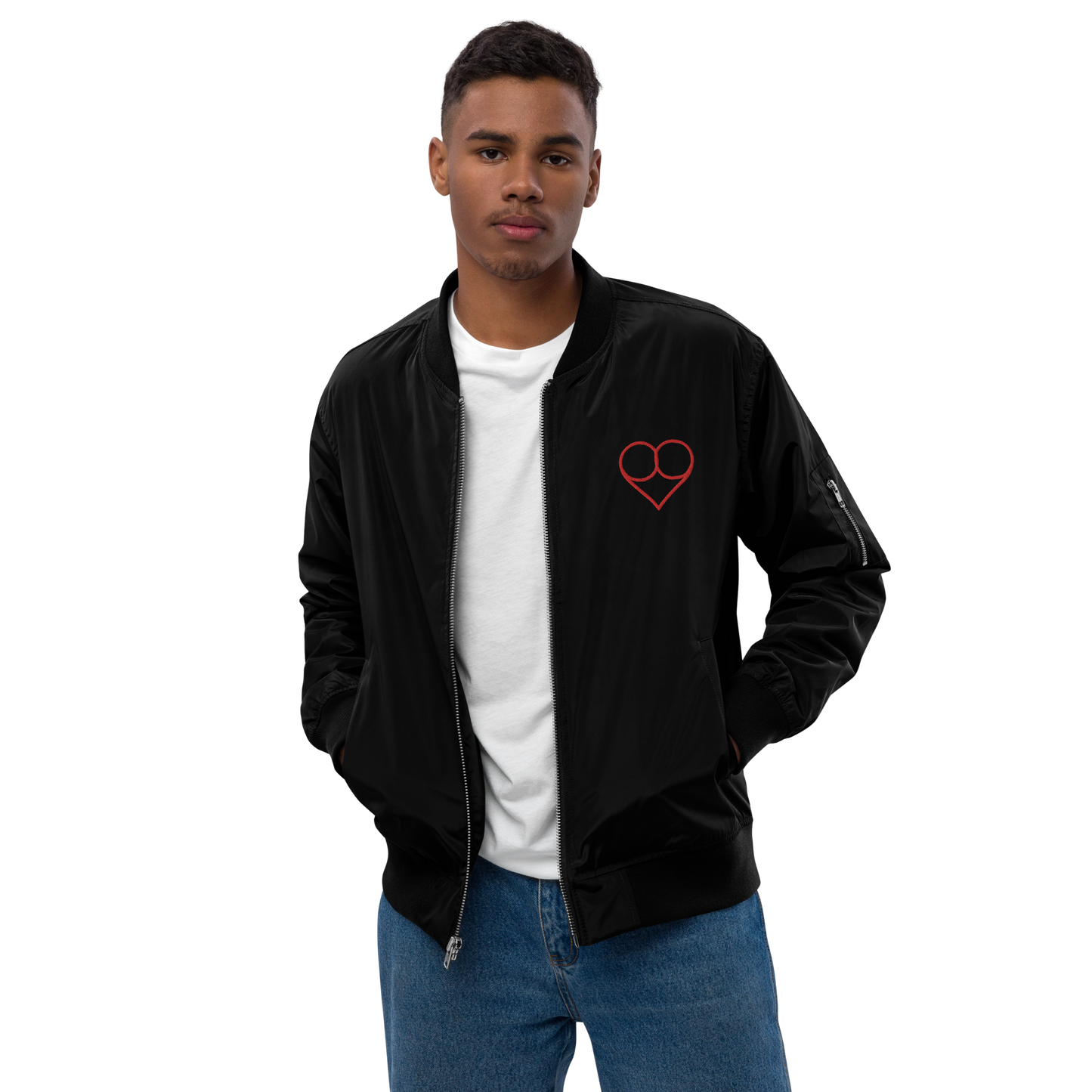 Love Currency recycled bomber jacket - Graphartixry - baseball cap, unisex pullover hoodie, graphic tees, long hooded sweatshirt, eco friendly bomber jacket, unisex denim jacket, Crossbody Bag, hard case for iPhone, rubber case for airpods, case for Samsung -  Graphartixry