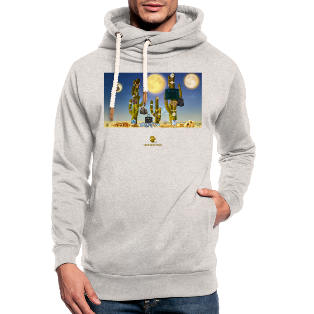 Luxury Decor Hoodie - Sweat à Capuche Décor Luxueux - Graphartixry - beige chiné