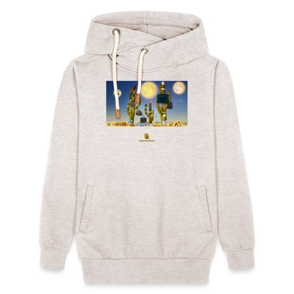 Luxury Decor Hoodie - Sweat à Capuche Décor Luxueux - Graphartixry - beige chiné