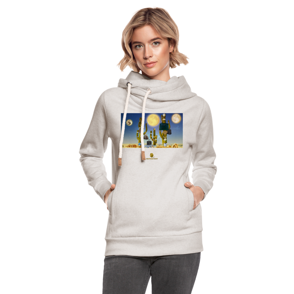 Luxury Decor Hoodie - Sweat à Capuche Décor Luxueux - Graphartixry - beige chiné