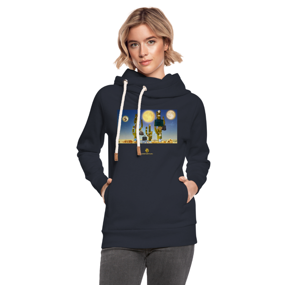 Luxury Decor Hoodie - Sweat à Capuche Décor Luxueux - Graphartixry - marine