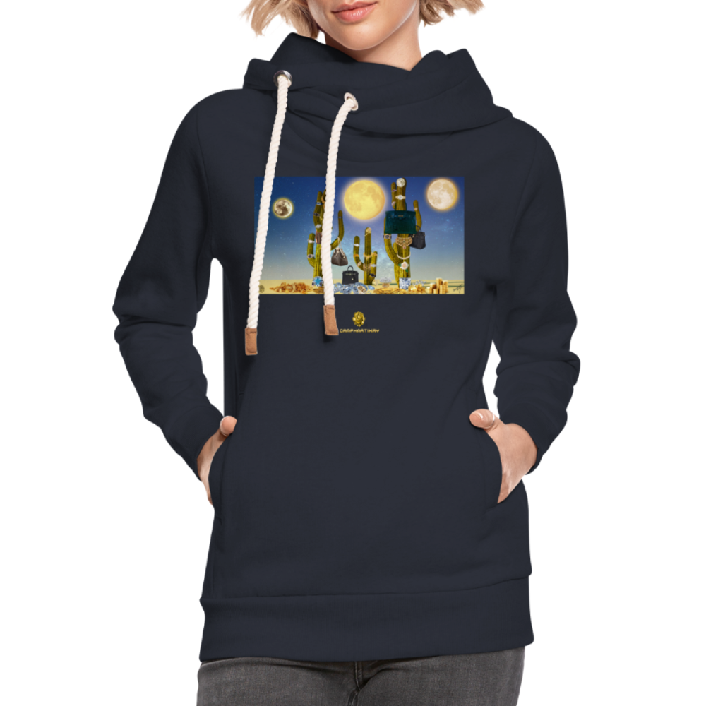 Luxury Decor Hoodie - Sweat à Capuche Décor Luxueux - Graphartixry - marine