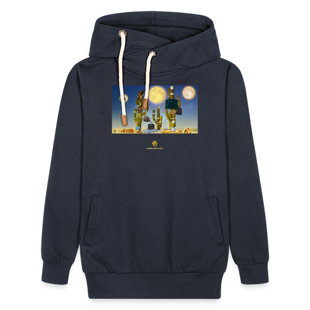 Luxury Decor Hoodie - Sweat à Capuche Décor Luxueux - Graphartixry - marine