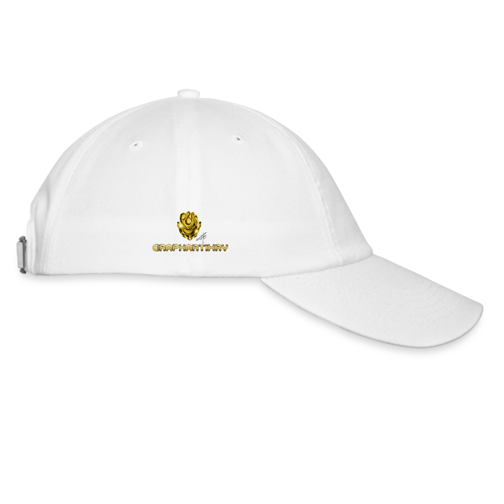 Tête de lion Baseball Cap - blanc/blanc