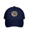 Tête de lion Baseball Cap - bleu/bleu