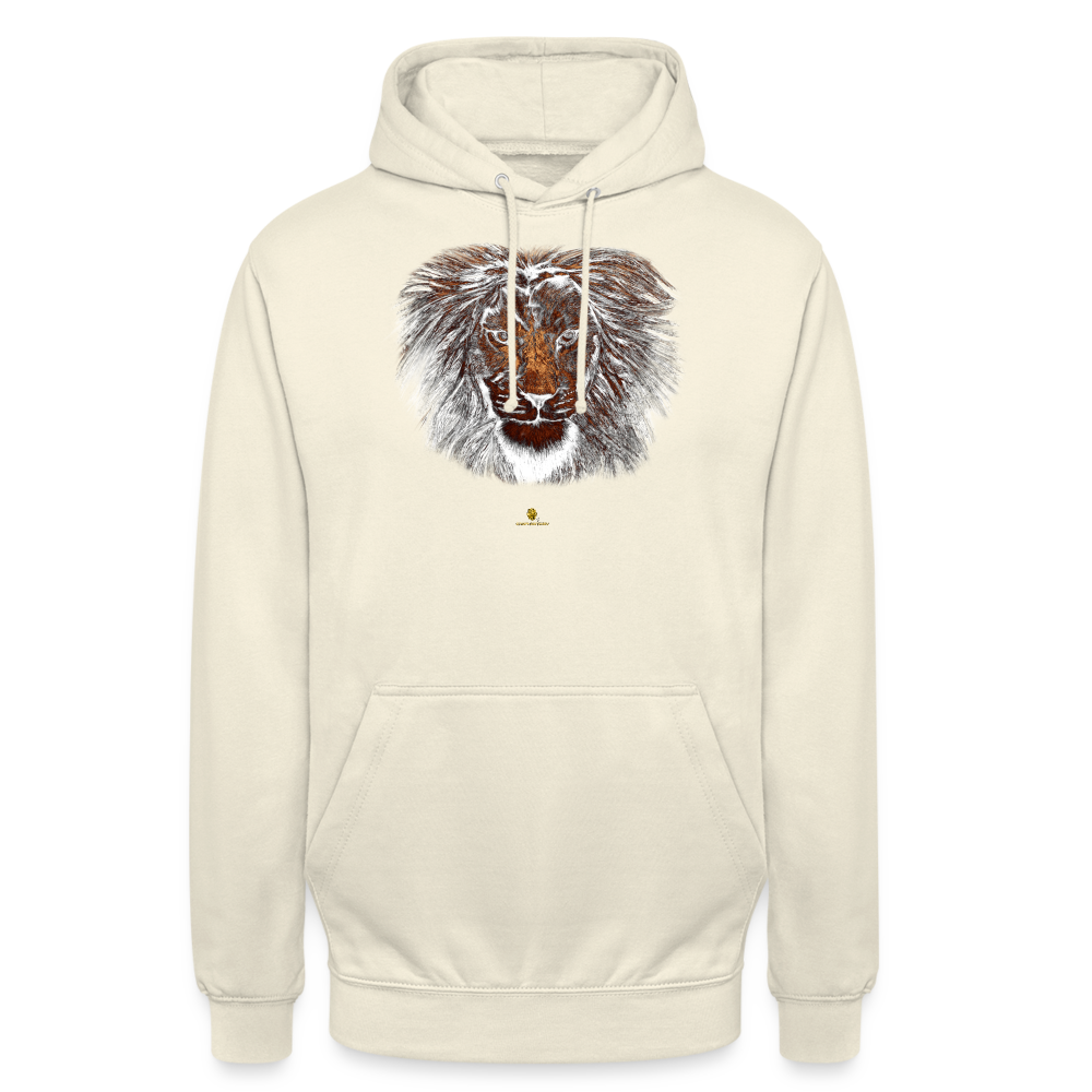 Gold Lion Head Unisex Hoodie Graphartixry