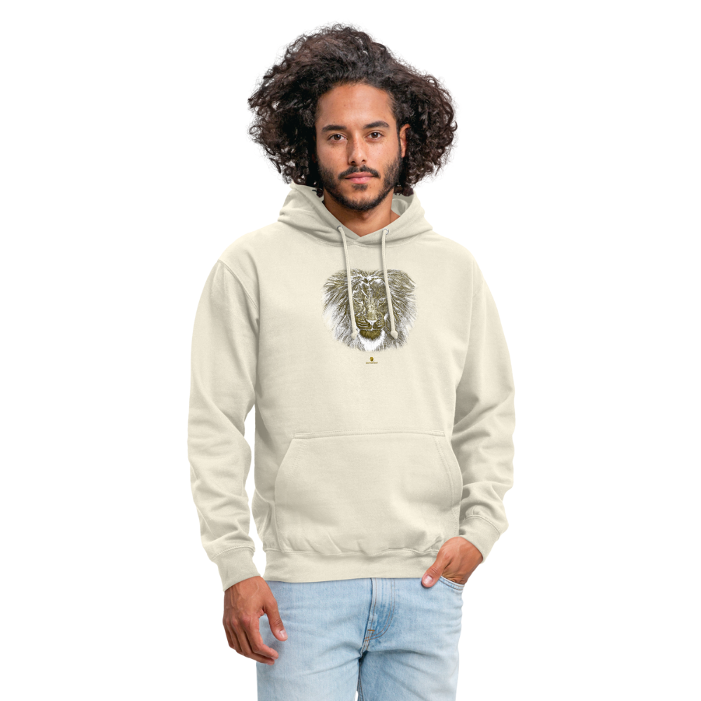 Lion Head - Vanilla Unisex Hoodie - Graphartixry - vanille