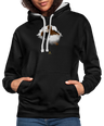 Freedom of Life Unisex Hoodie- Sweat à Capuche Liberté de vie - Graphartixry - noir/gris chiné