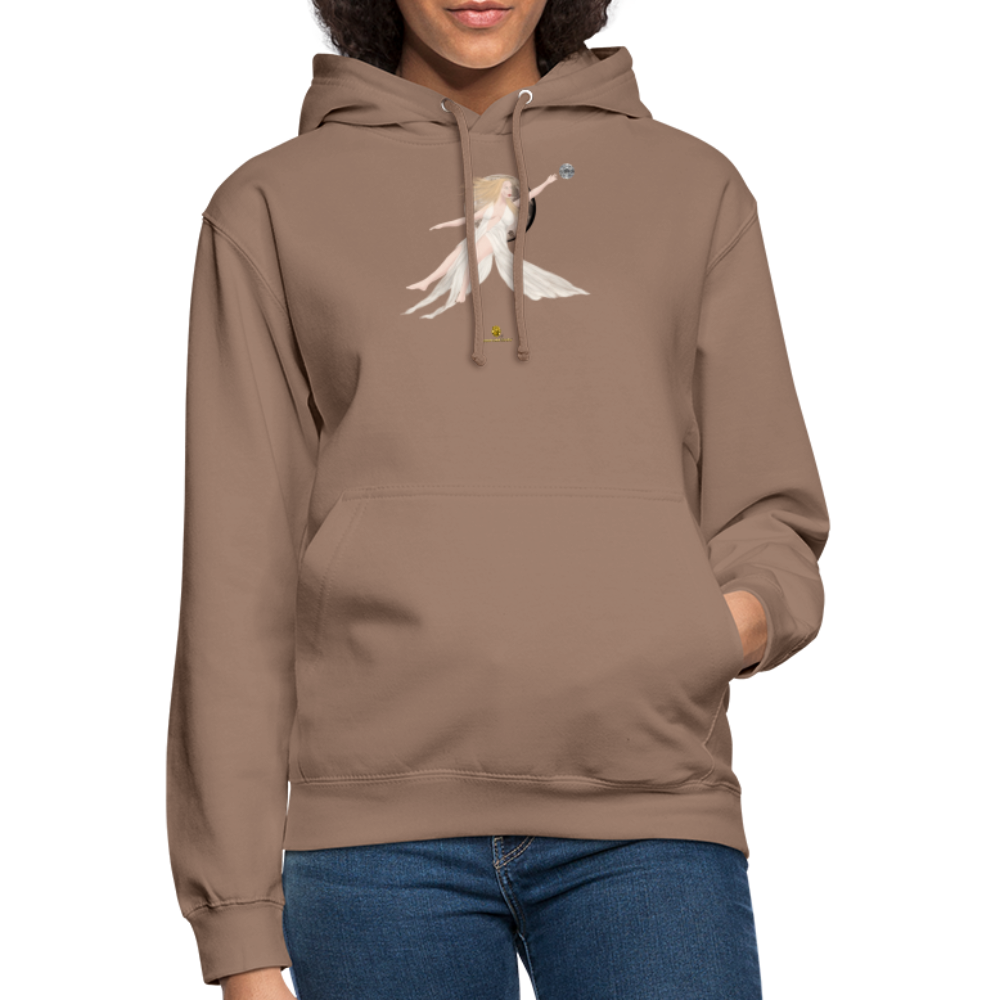 Sweat à Capuche Femme en Terre de luxe - Graphartixry - moka