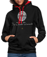 Sweat à Capuche The Chased Diamond - Graphartixry - noir/rouge