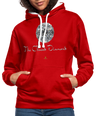 Sweat à Capuche The Chased Diamond - Graphartixry - rouge/blanc