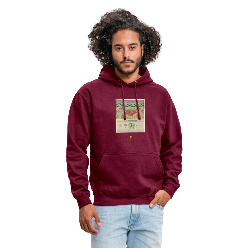 Infnite Worth Bills Hoodie - bordeaux