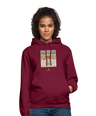 Infnite Worth Bills Hoodie - bordeaux