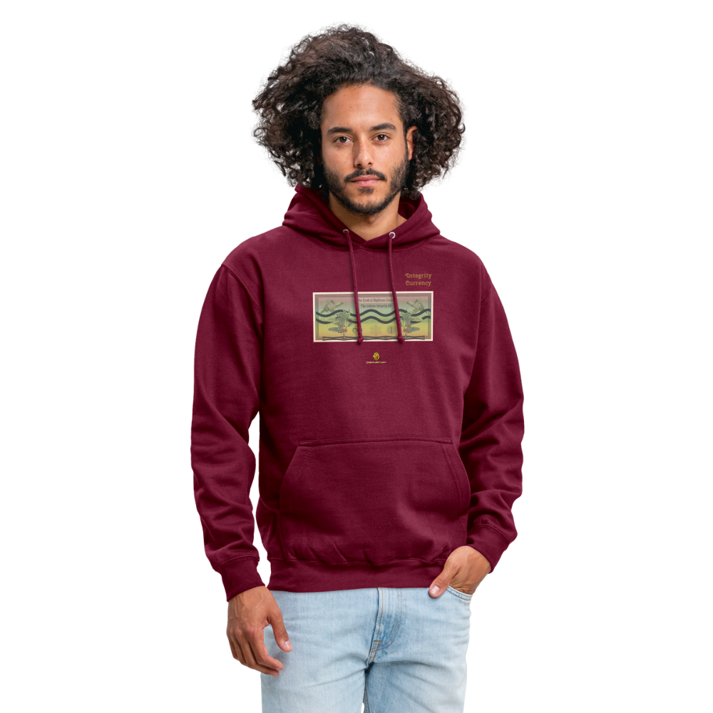 Integrity Bill Hoodie - bordeaux