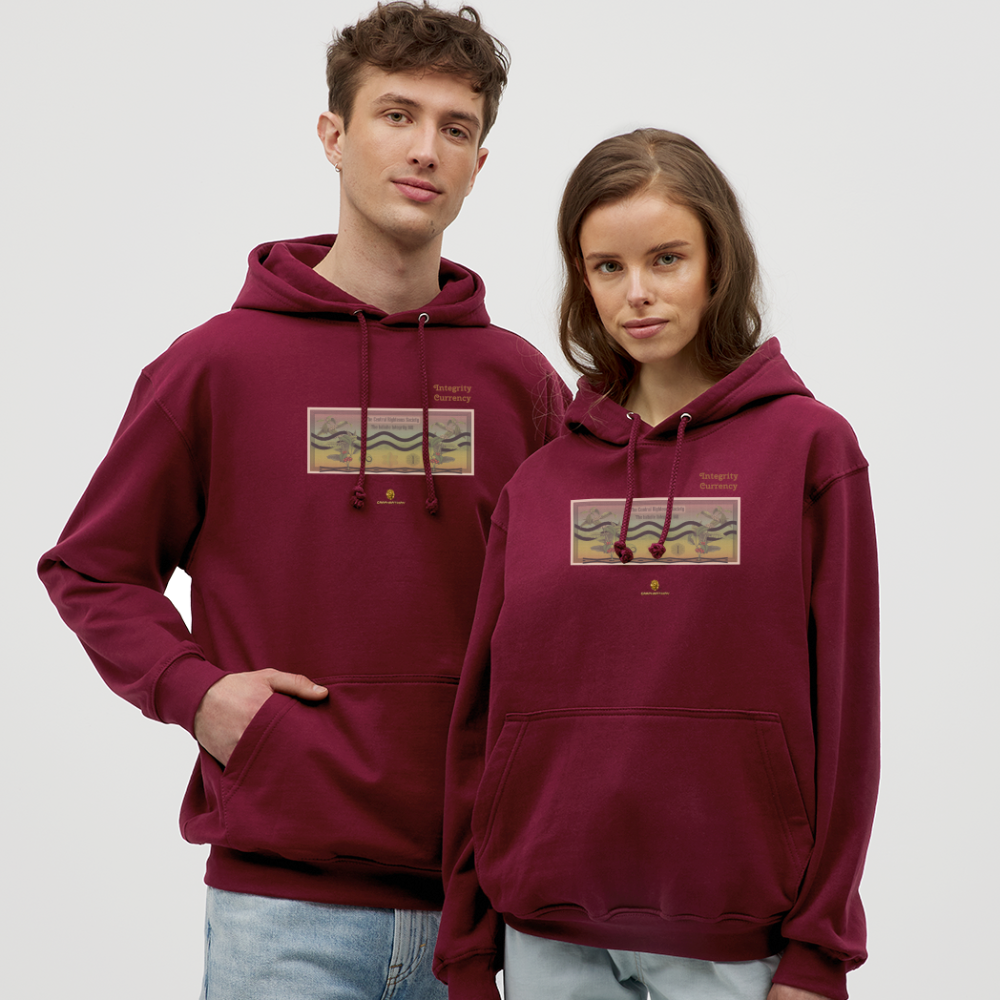 Integrity Bill Hoodie - bordeaux