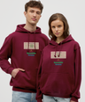 Honorability Bill Hoodie - bordeaux