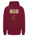 Love Bill Hoodie - bordeaux